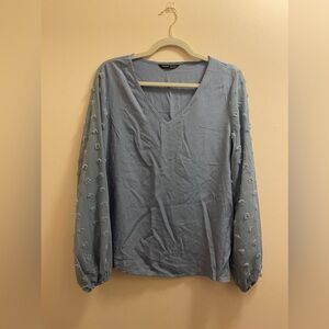 Blue SHEIN Blouse